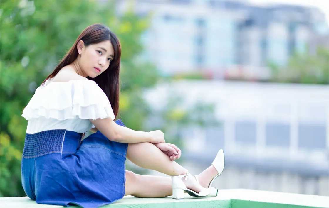 NO.168 姍姍 牛仔短裙涼高美腿