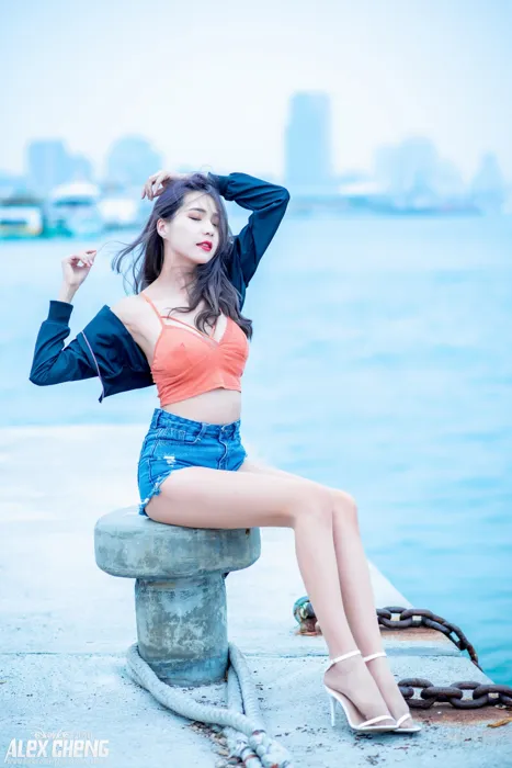 NO.023 長腿美模Anita 竹萱 性感外拍 7