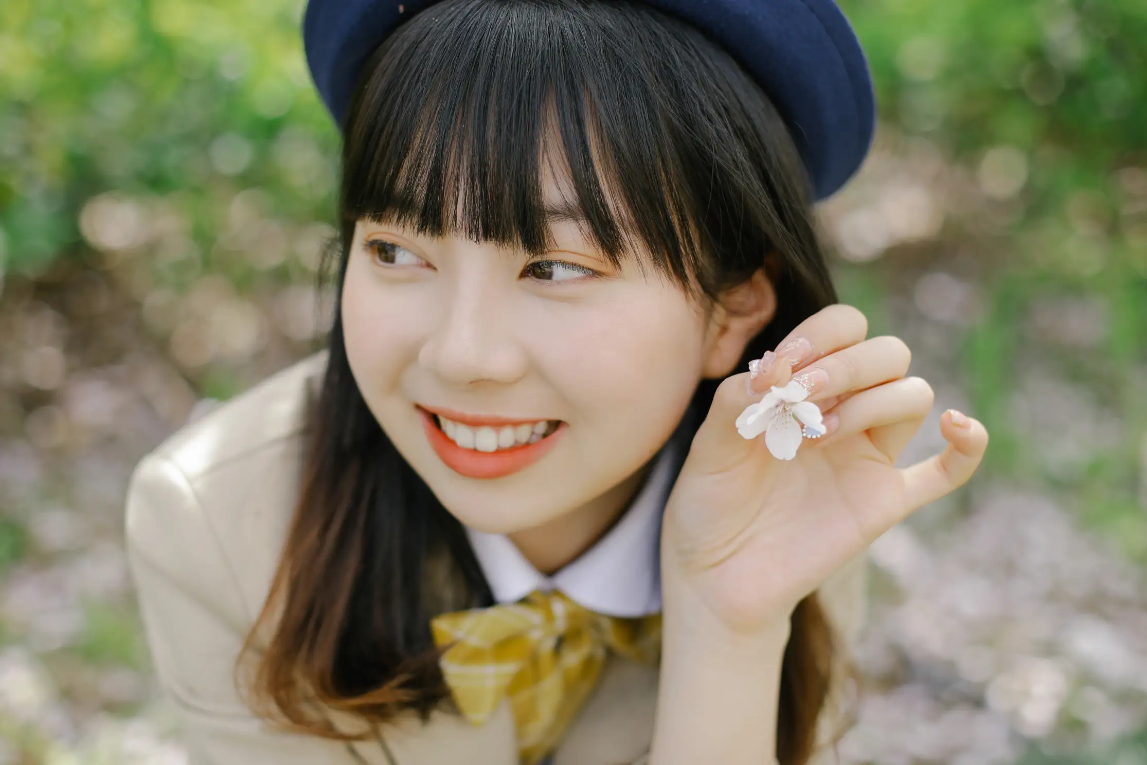 [艺图语] 2022.06.08 Vol.1122 – 樱花烂漫 谢乏乏#[39P]-17