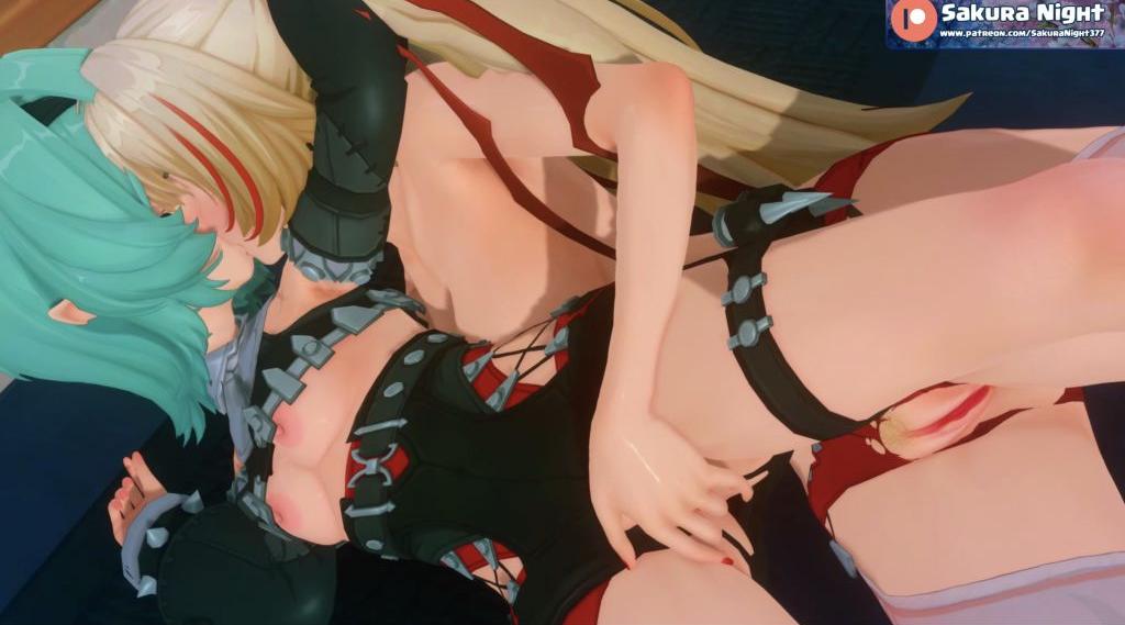 [Sakura Night] Roxy x Claret – Zenless Zone Zero [ Exclusive Content ]